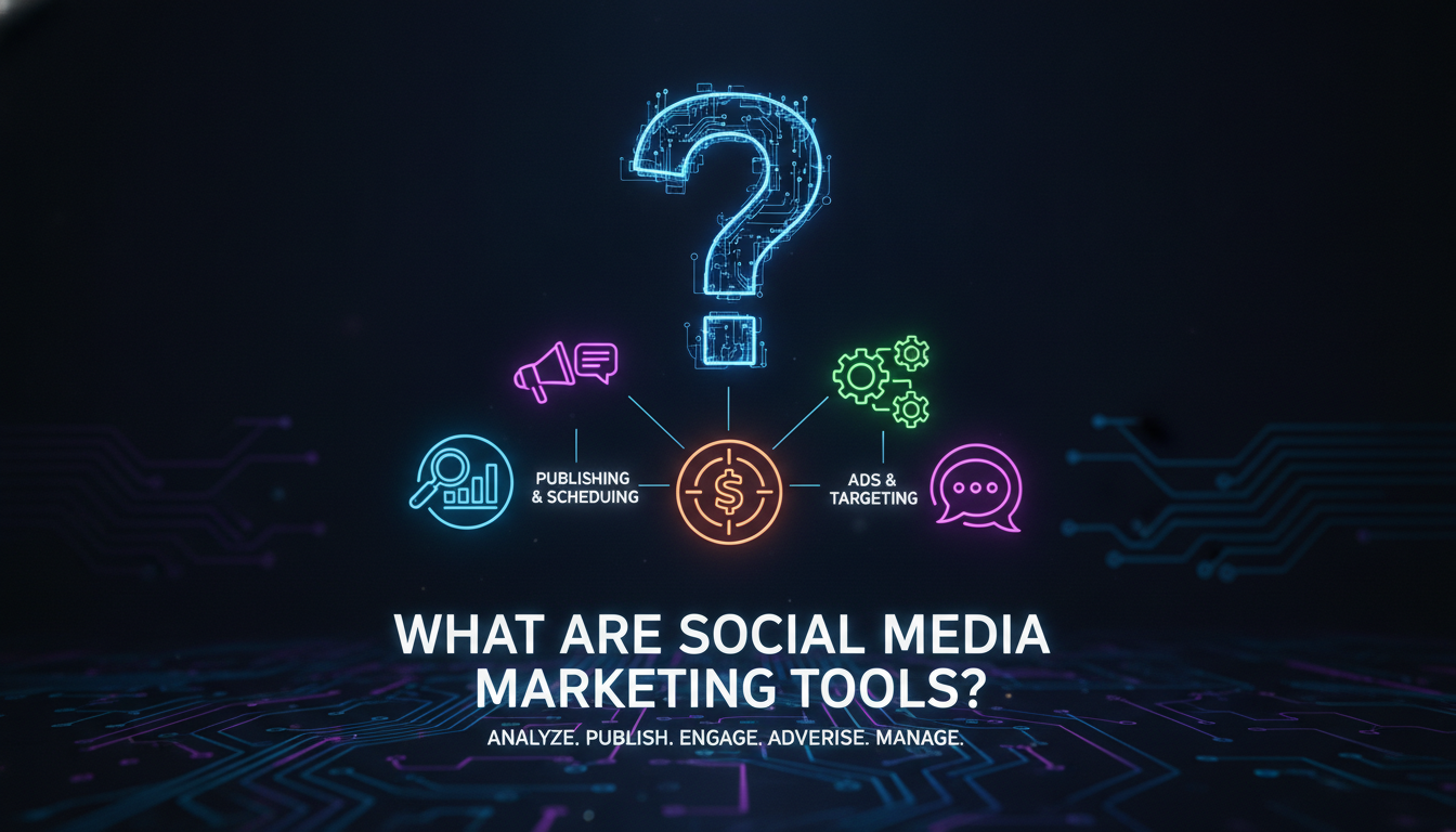 Illustration of What Are Social Media Marketing Tools?
