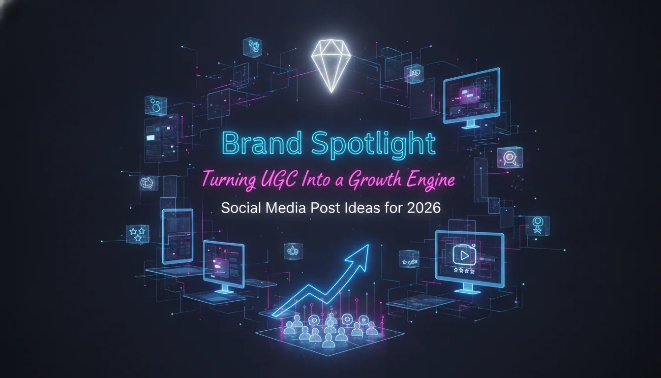 Concept illustration for Brand Spotlight: Turning UGC Into a Growth Engine