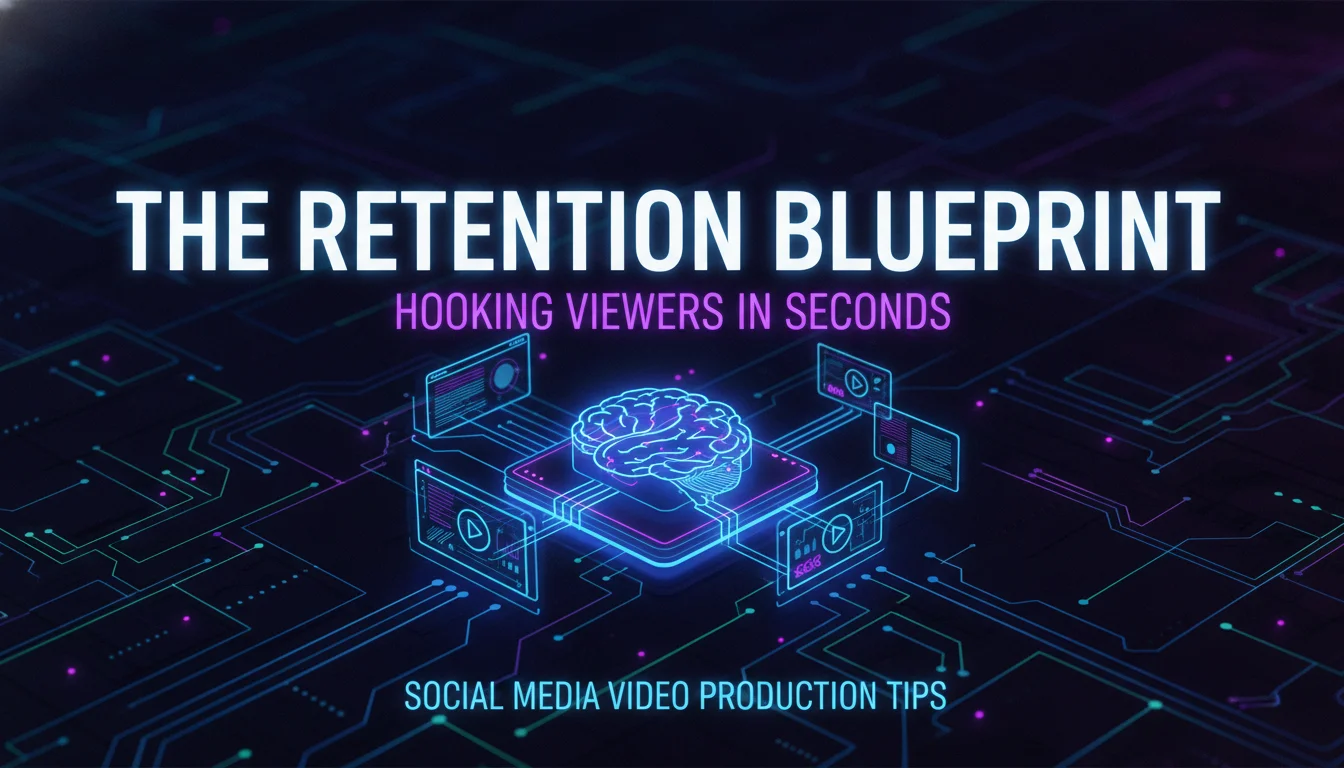 Visual guide to The Retention Blueprint: Hooking Viewers in Seconds