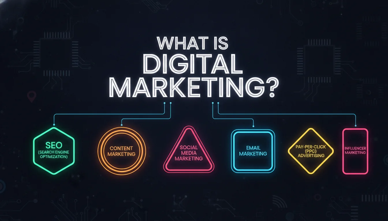 Illustration of What Is Digital Marketing?