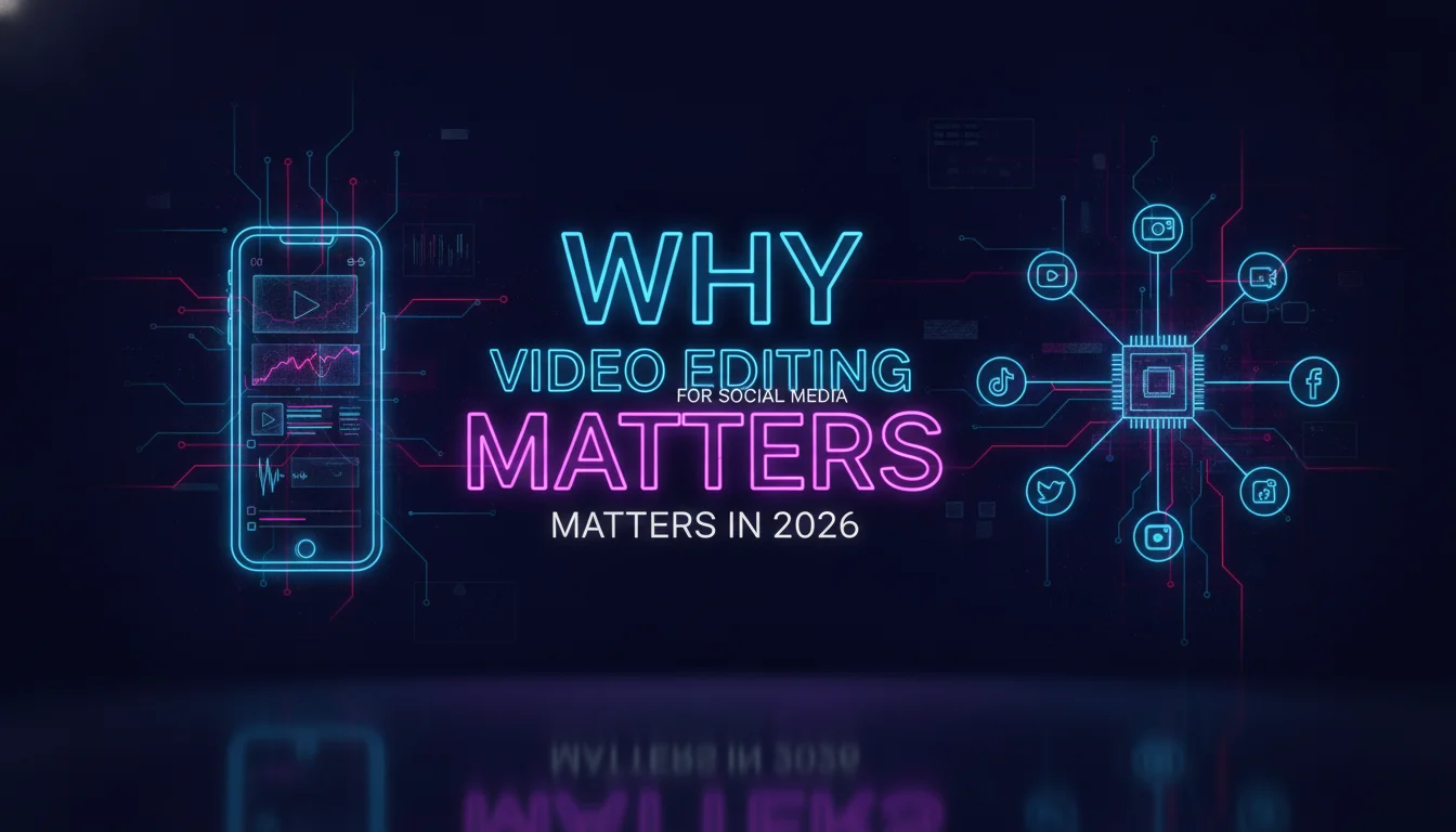 Why Video Editing for Social Media Matters in 2026 — illustrated overview