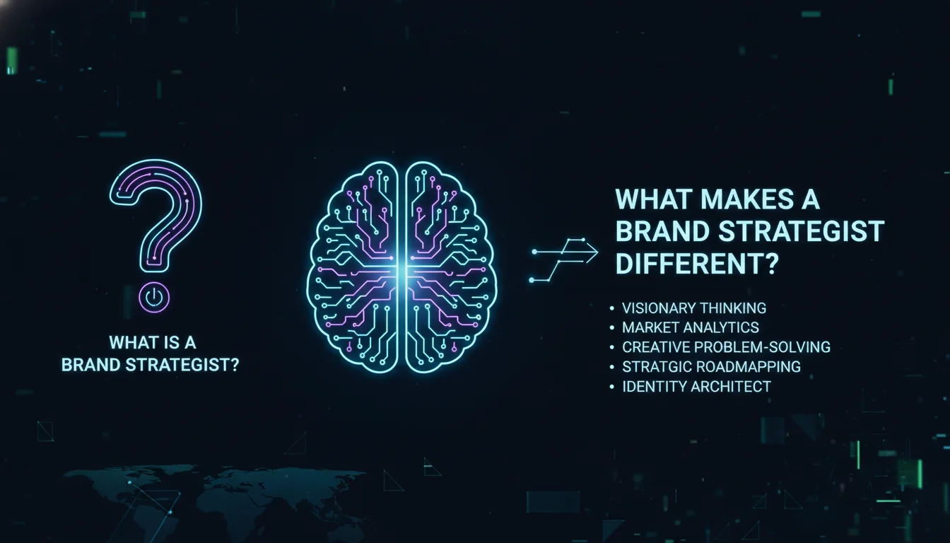 Visual guide to What Makes a Brand Strategist Different?