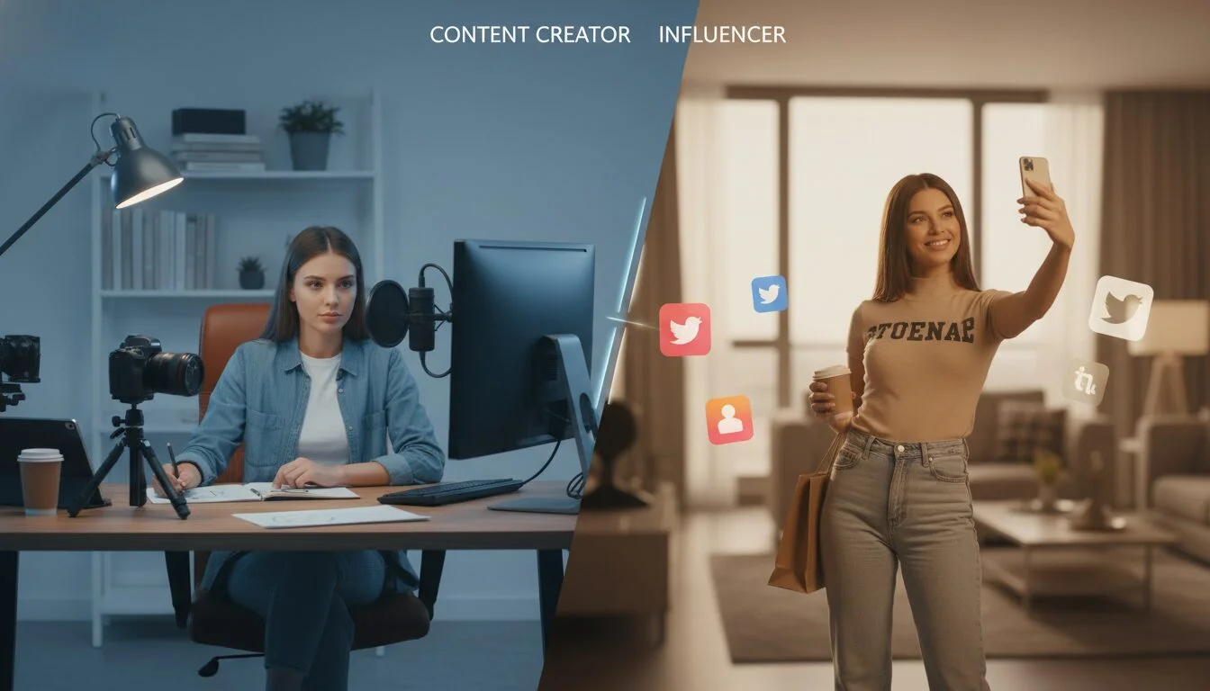 Content Creator vs. Influencer: What's the Difference? - What Is a Content Creator? The Complete 2026 Guide | Emin Media