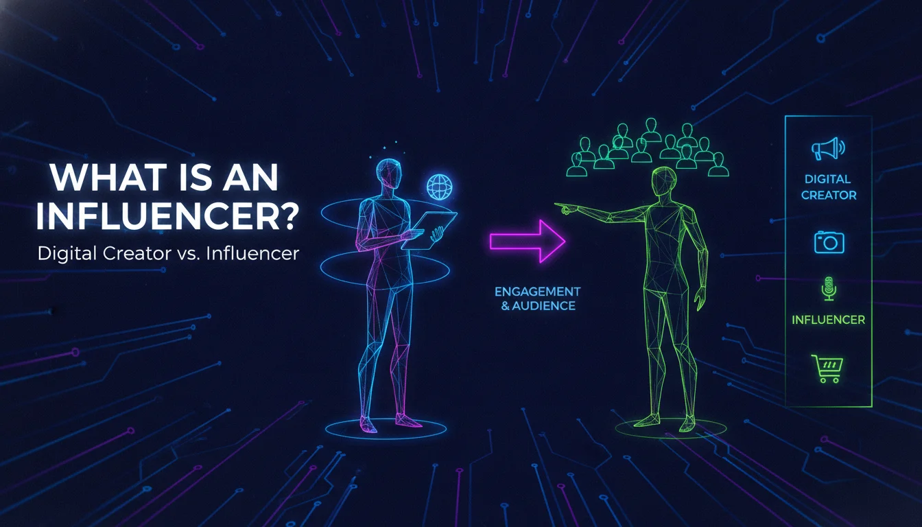 What is an Influencer? — illustrated overview