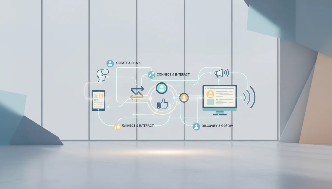 How Social Media Works: A Step-by-Step Process - what is social media | Emin Media