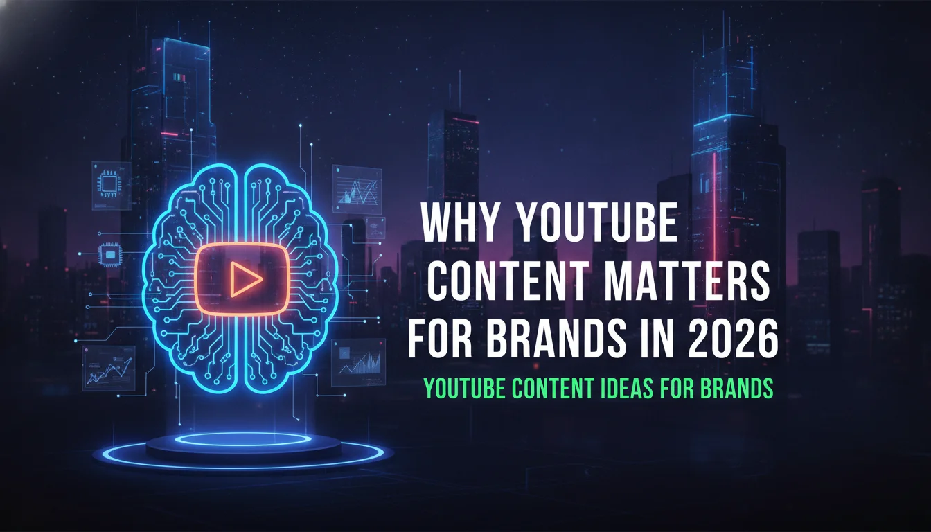Illustration of Why YouTube Content Matters for Brands in 2026